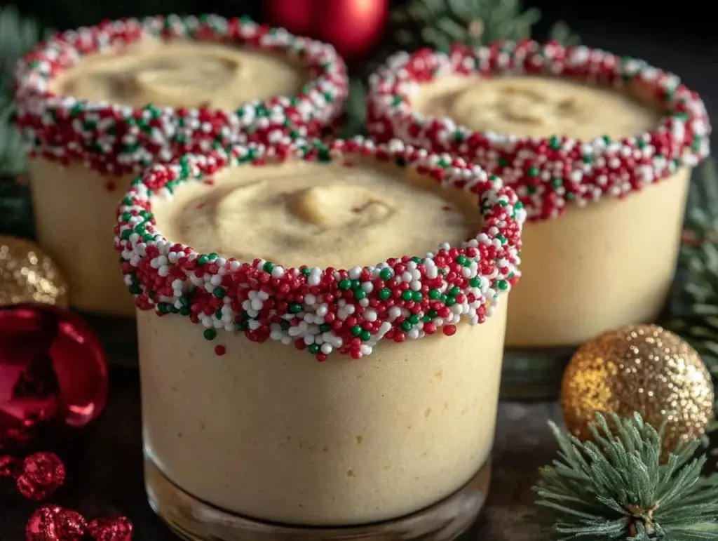 Christmas Sugar Cookie Shots - featured image
