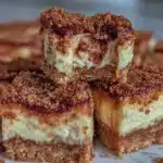 churro cheesecake bars - featured image
