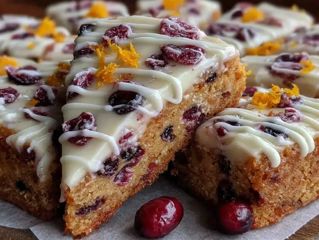Cranberry Bliss Bars - featured image