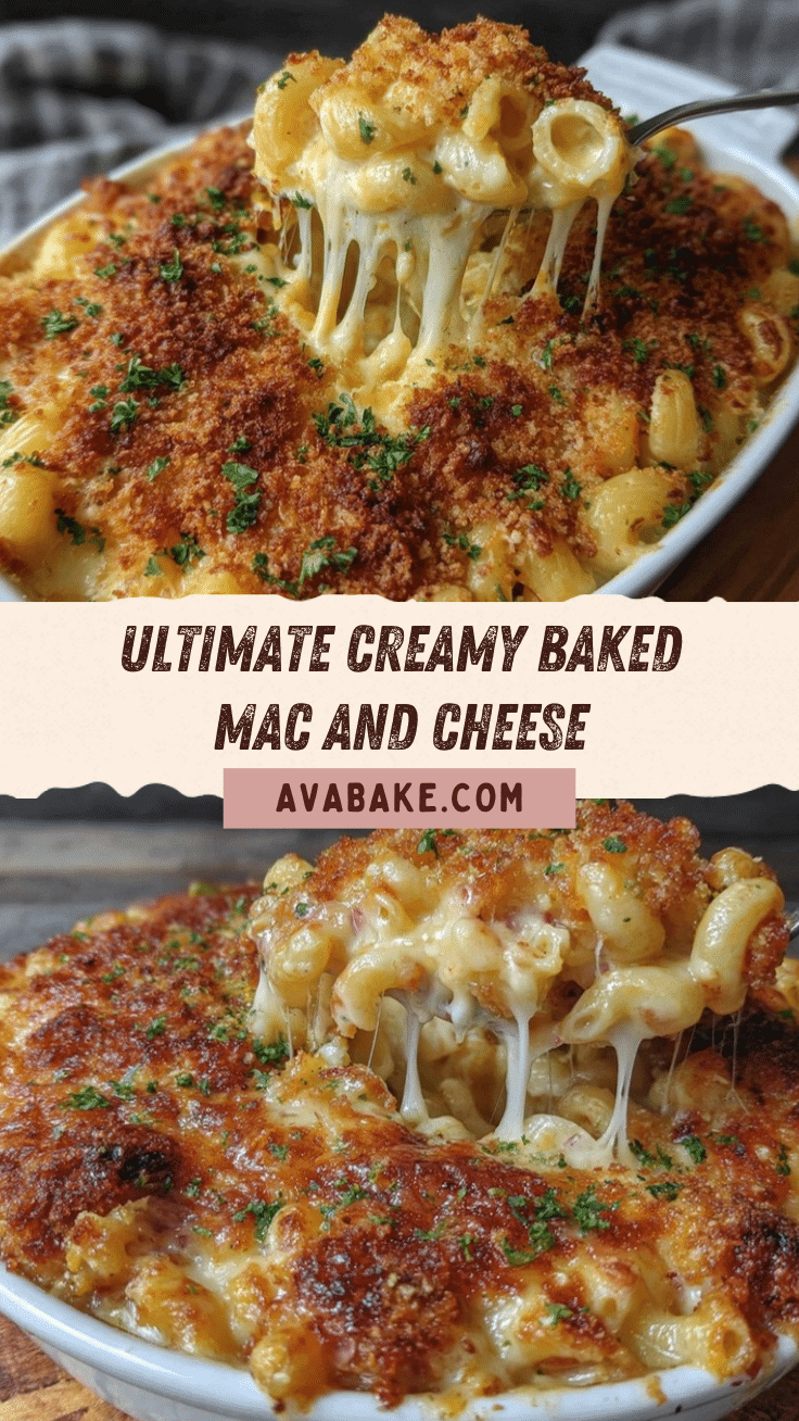 creamy baked mac and cheese recipe