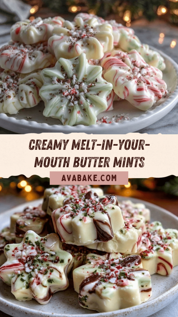 creamy butter mints recipe