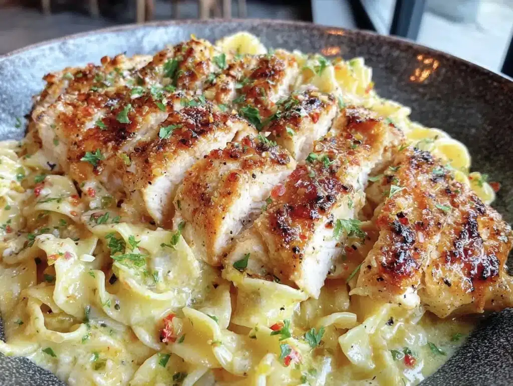 Creamy Chicken Buttered Noodles - featured image