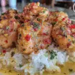 creamy chicken scampi - featured image