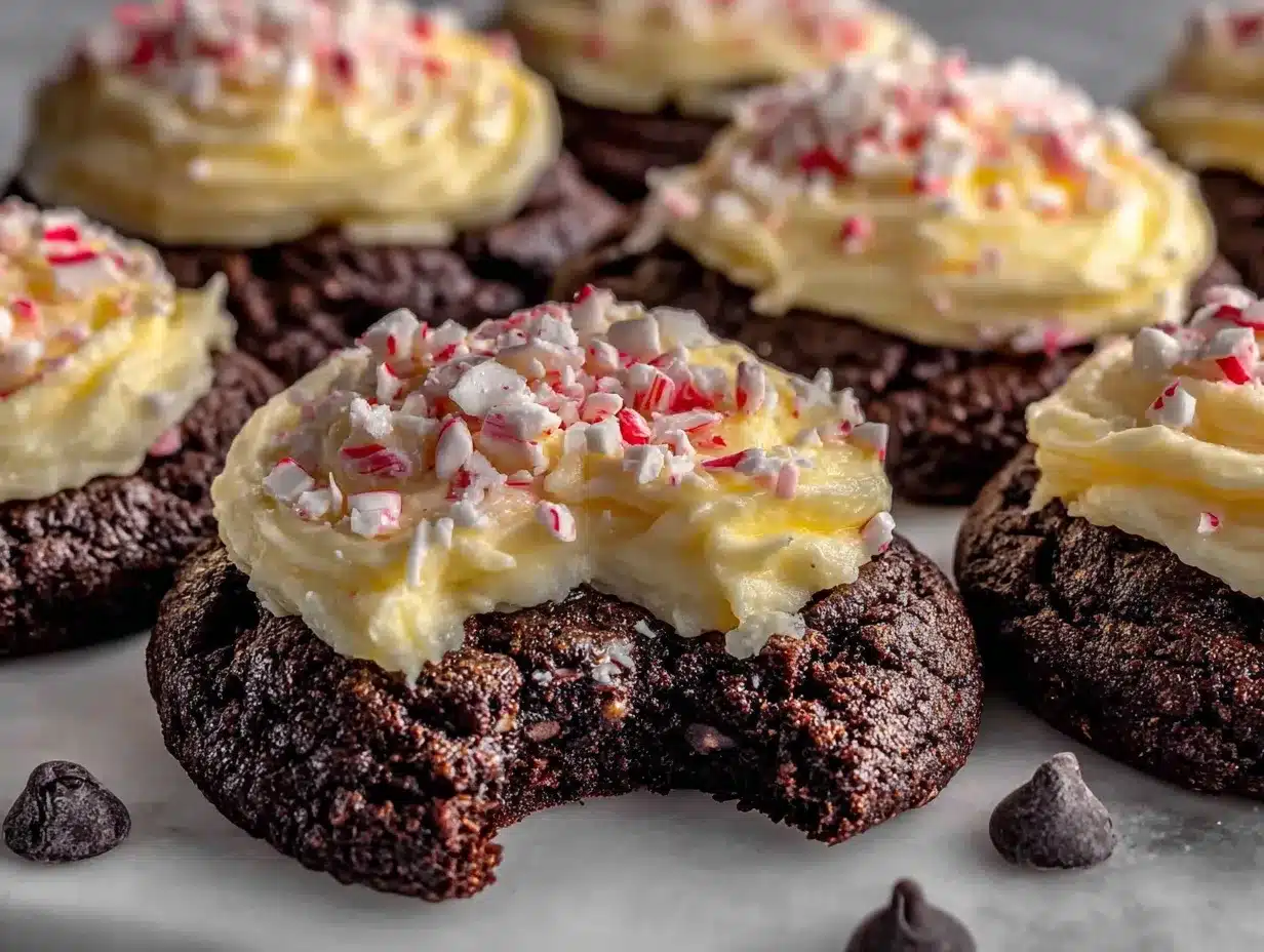 creamy chocolate peppermint cookies preparation steps