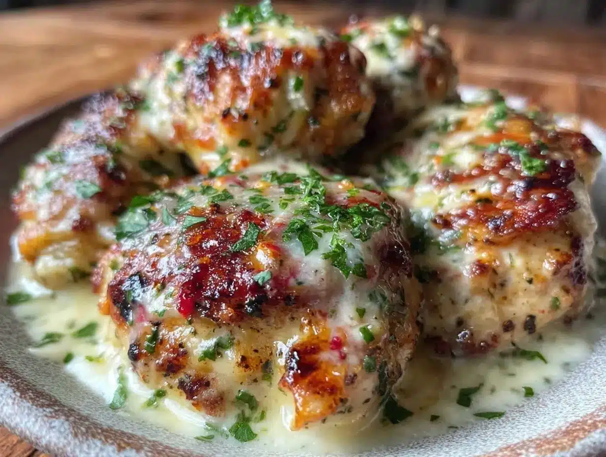 creamy garlic parmesan chicken preparation steps