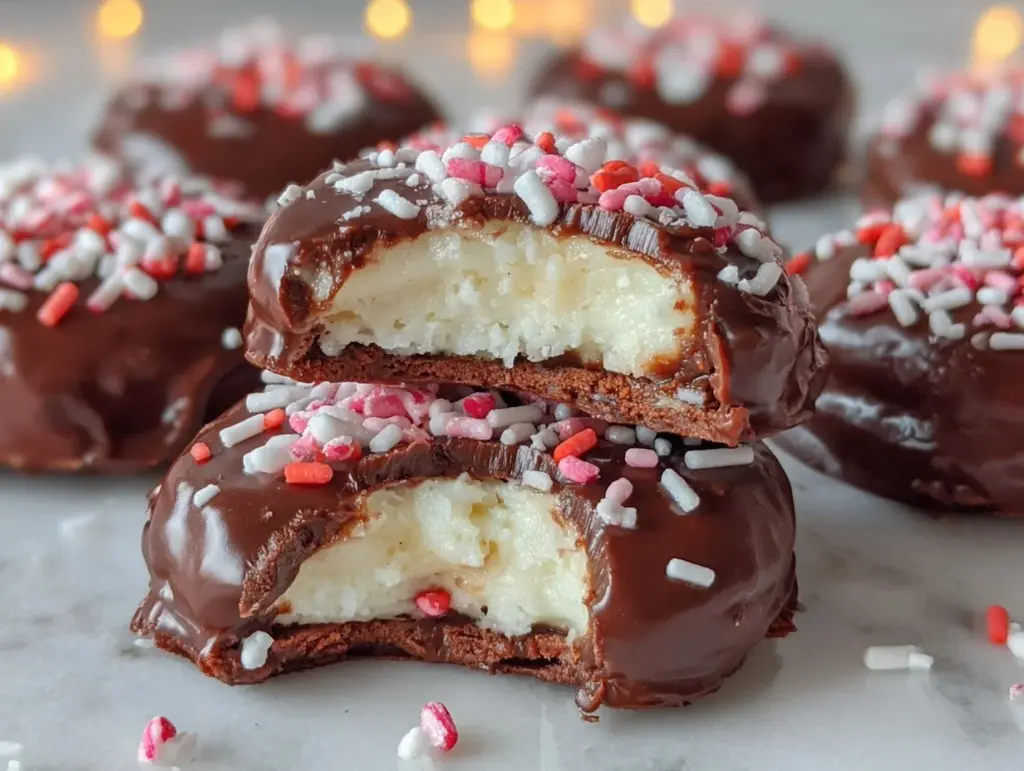 creamy peppermint patties - featured image
