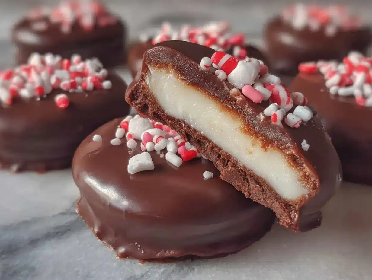 creamy peppermint patties preparation steps