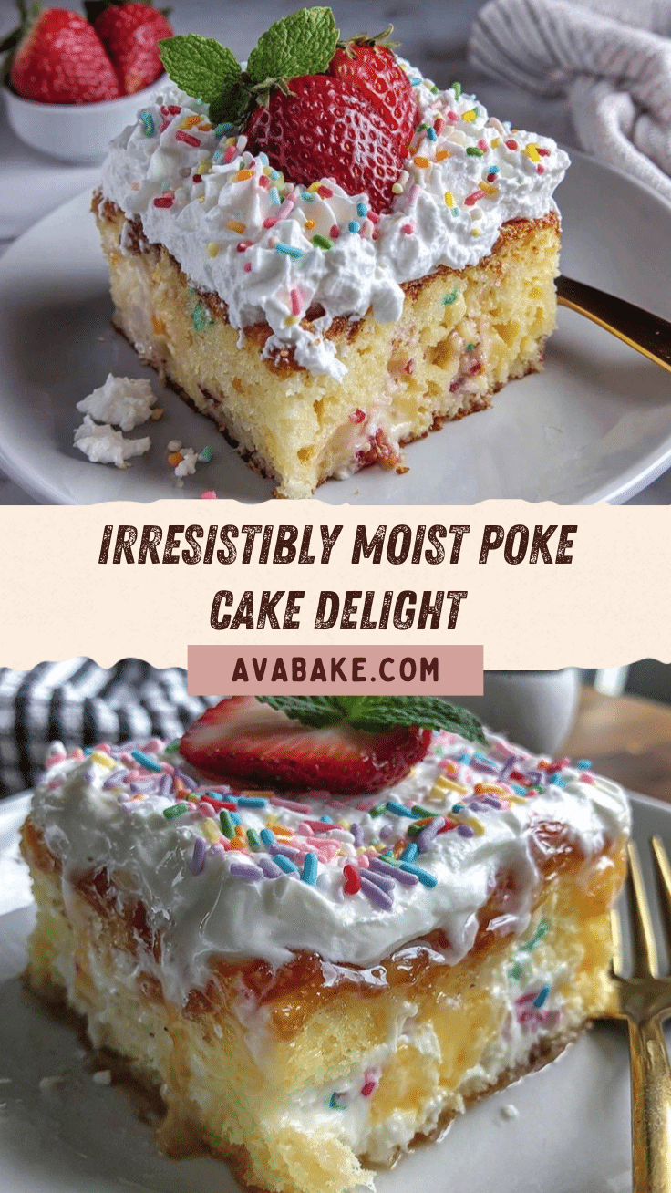 creamy poke cake recipe