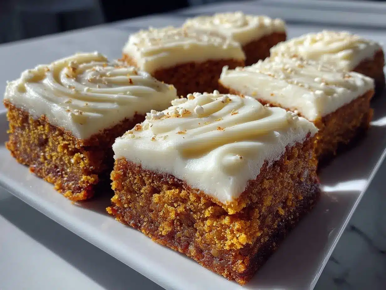 creamy pumpkin bars preparation steps