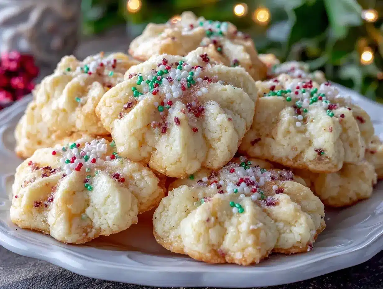 creamy spritz cookies preparation steps