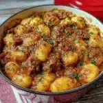 creamy tomato gnocchi - featured image