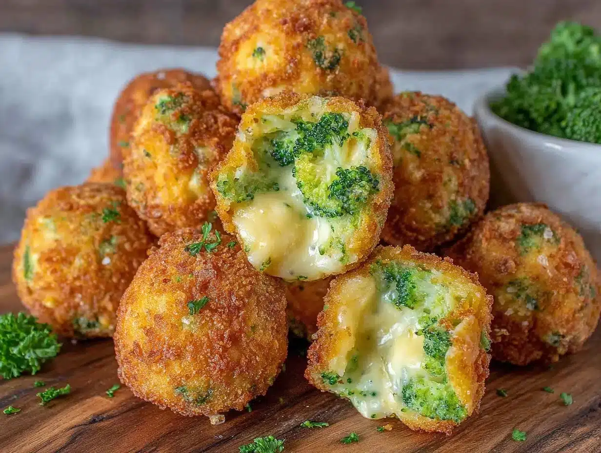 crispy air fryer cheesy broccoli bites preparation steps