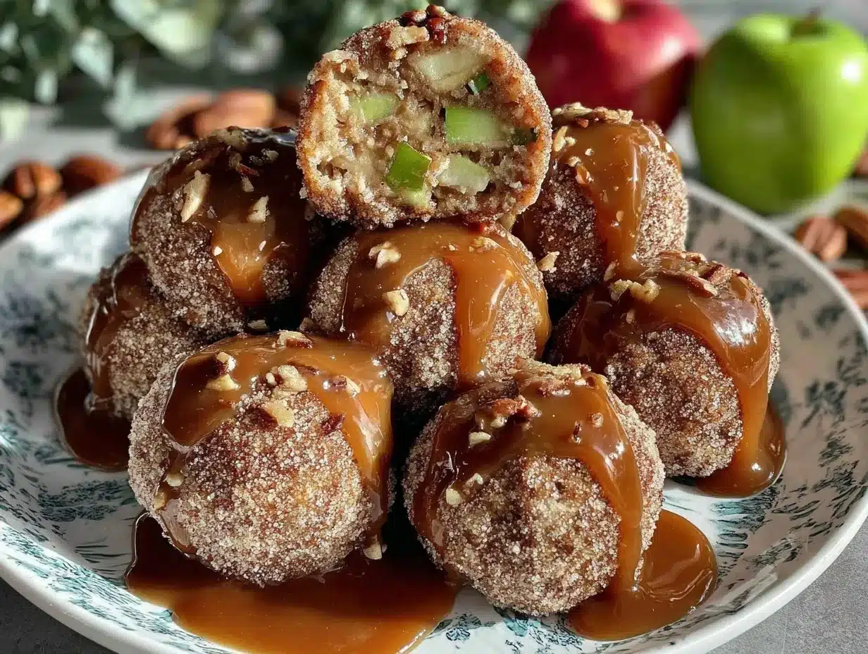 Crispy Apple Pecan Bites preparation steps