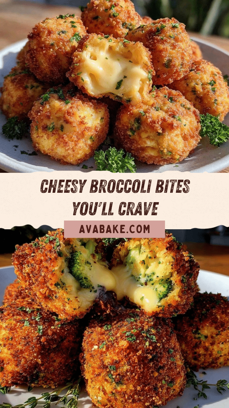 Crispy Broccoli Cheese Bites recipe
