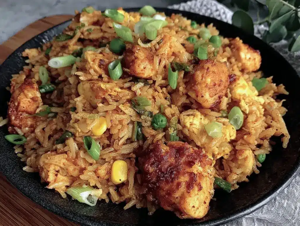crockpot chicken fried rice - featured image