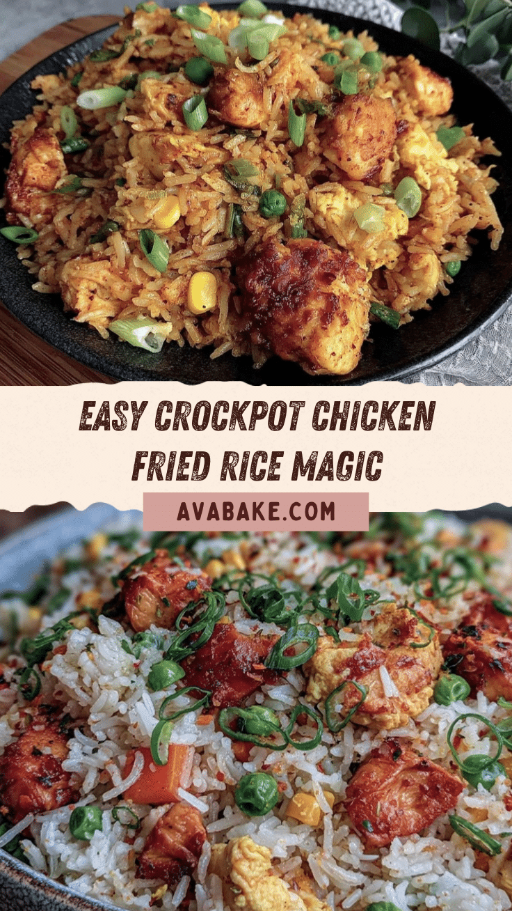 crockpot chicken fried rice recipe