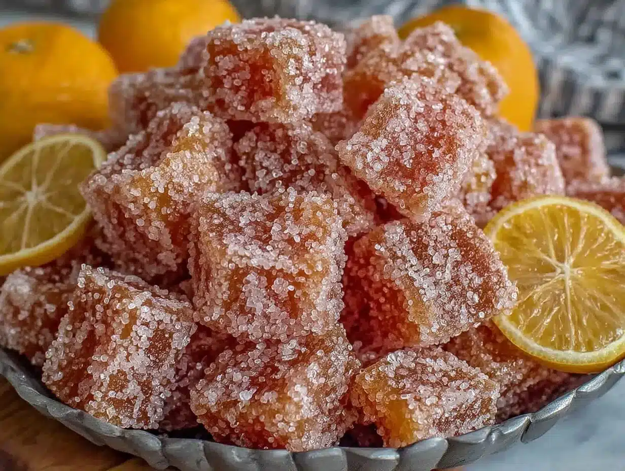 easy orange candy recipe preparation steps