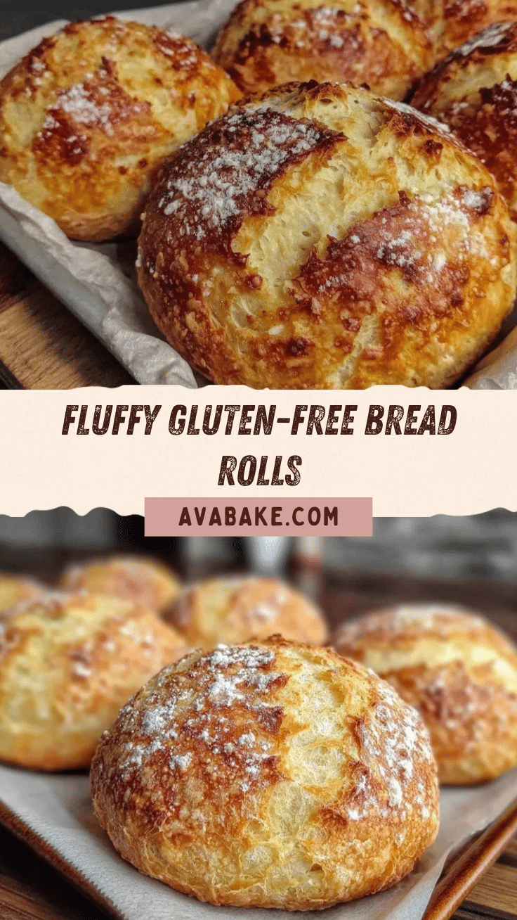 fluffy gluten-free bread rolls recipe