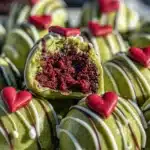 Grinch Oreo Balls - featured image