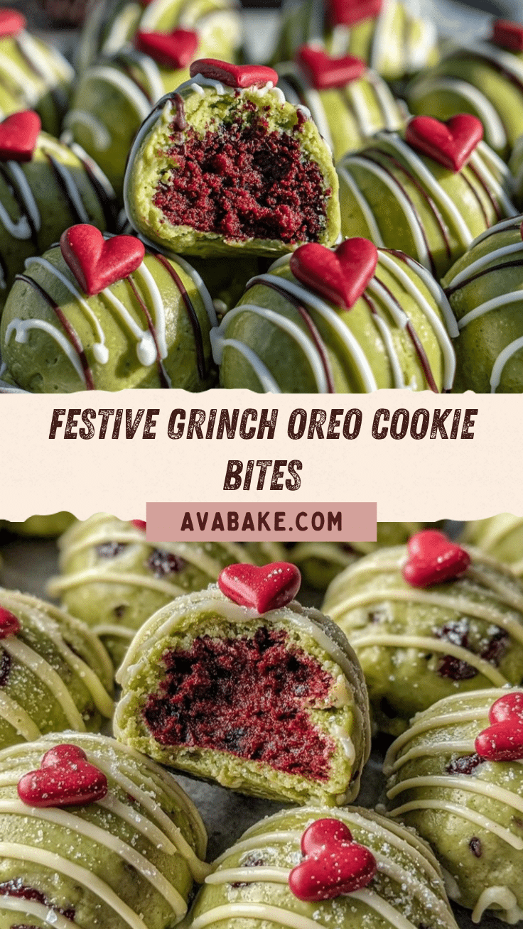 Grinch Oreo Balls recipe