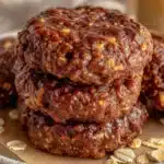 healthy gingerbread breakfast cookies - featured image