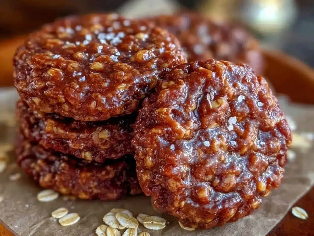 healthy gingerbread breakfast cookies preparation steps