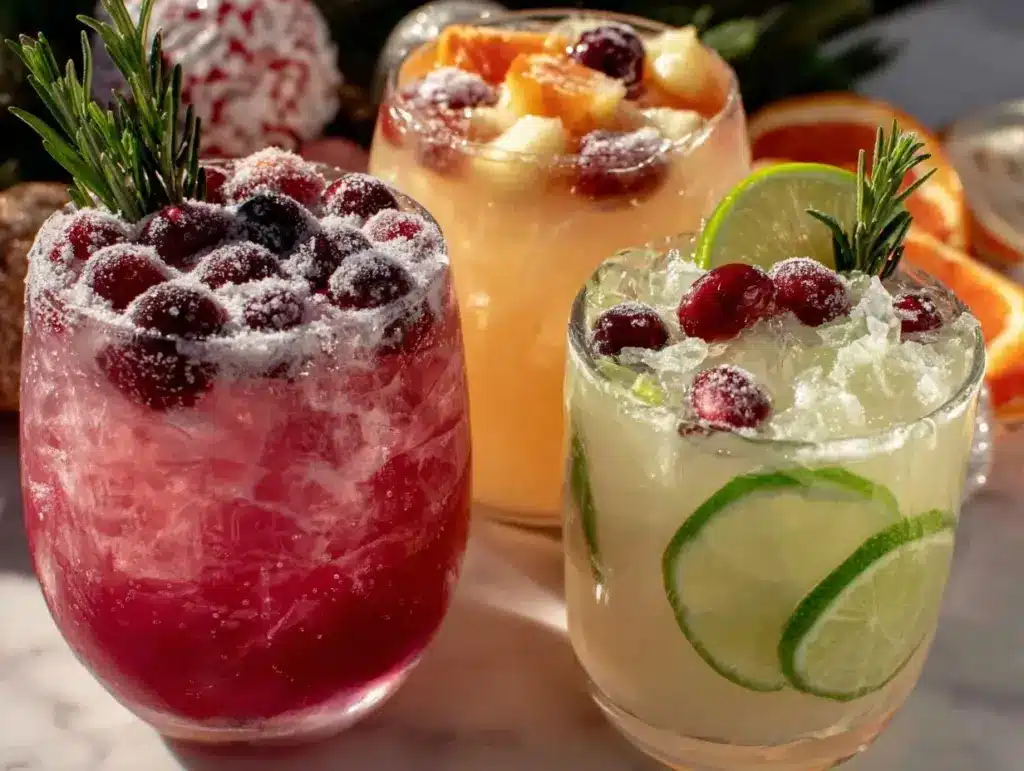 holiday drink recipes - featured image