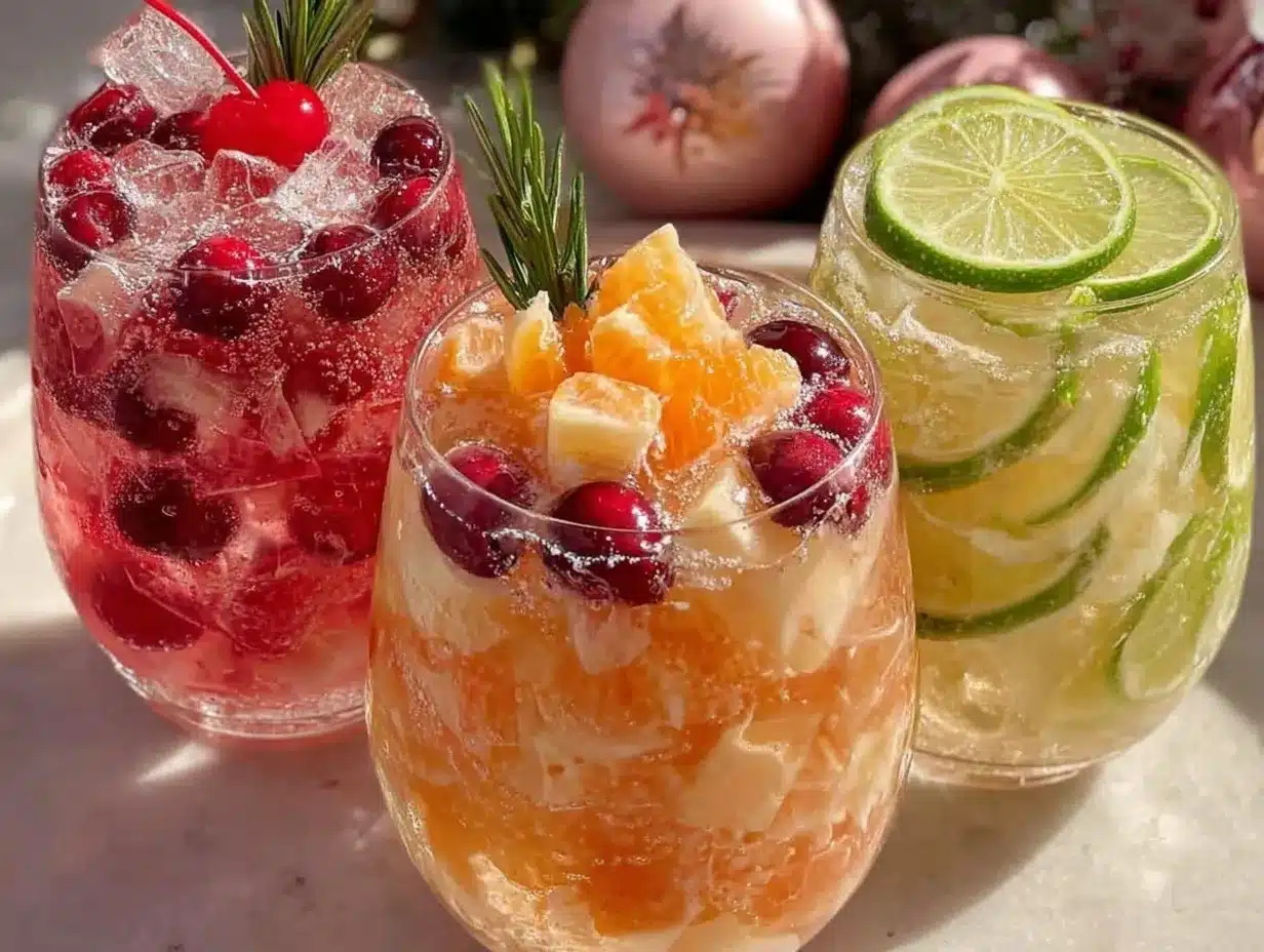 holiday drink recipes preparation steps