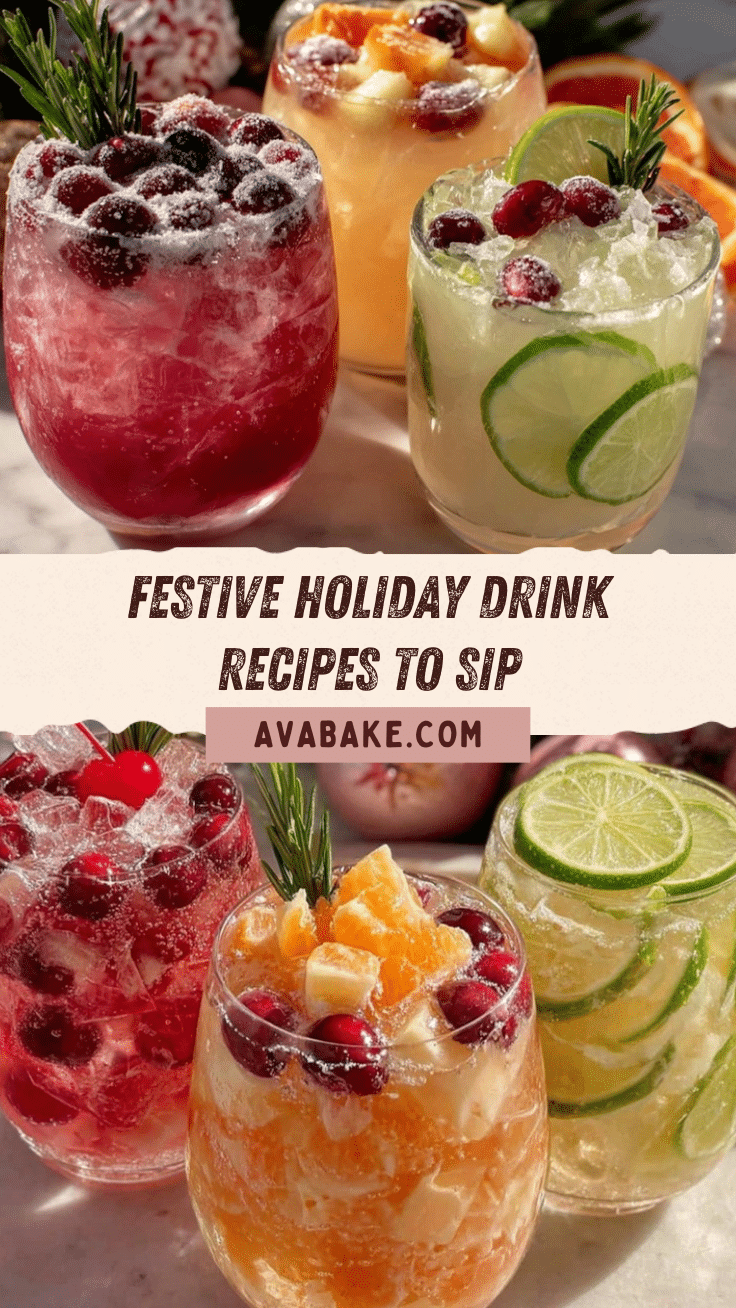 holiday drink recipes recipe