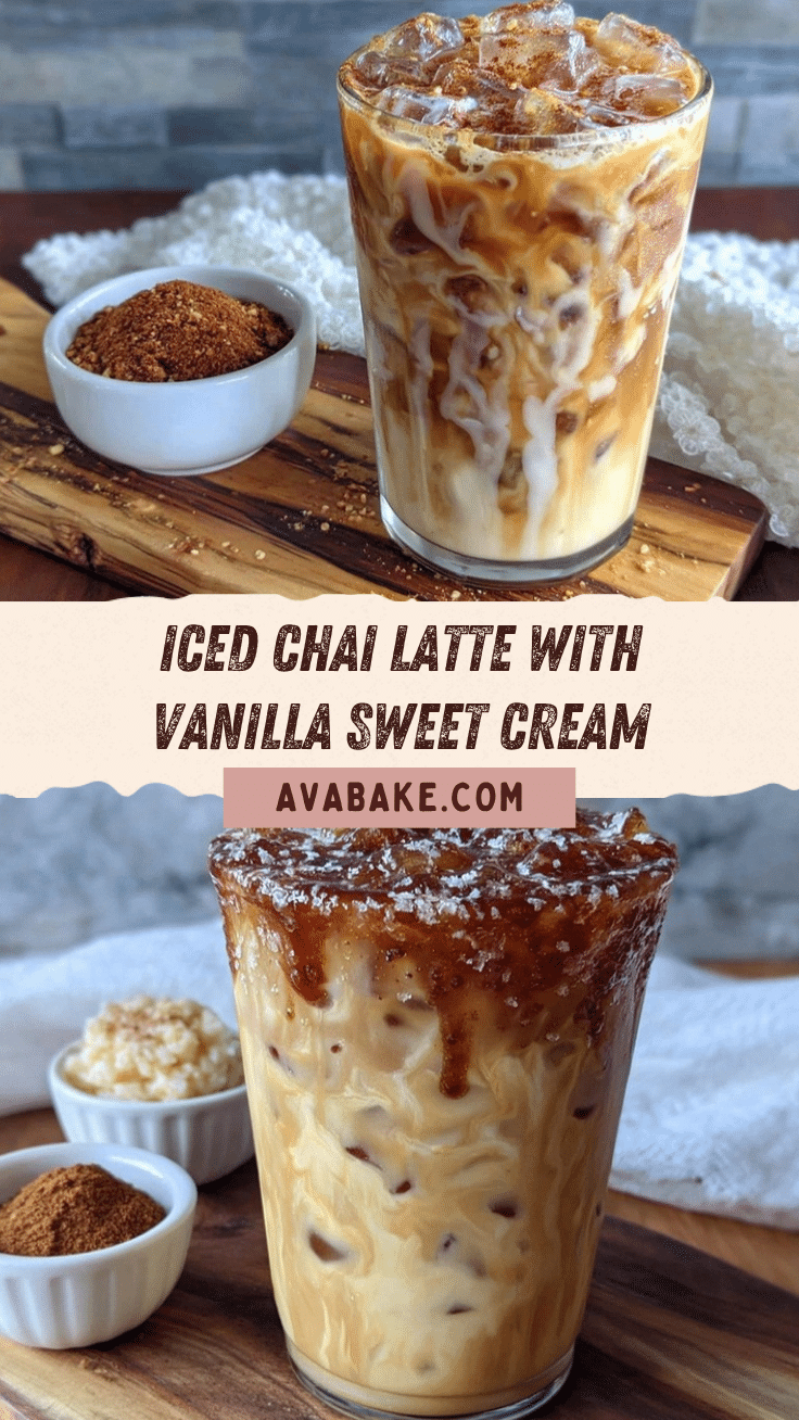 Iced Chai Latte recipe