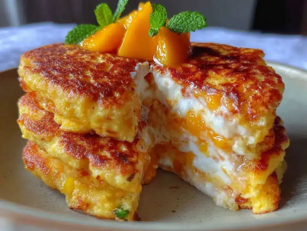 mango flapjacks - featured image