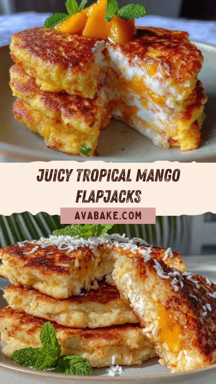 mango flapjacks recipe
