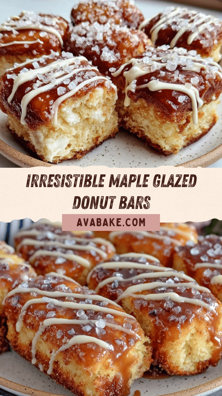 maple donut bars recipe