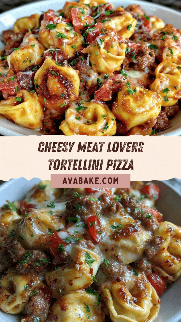 meat lovers pizza tortellini recipe
