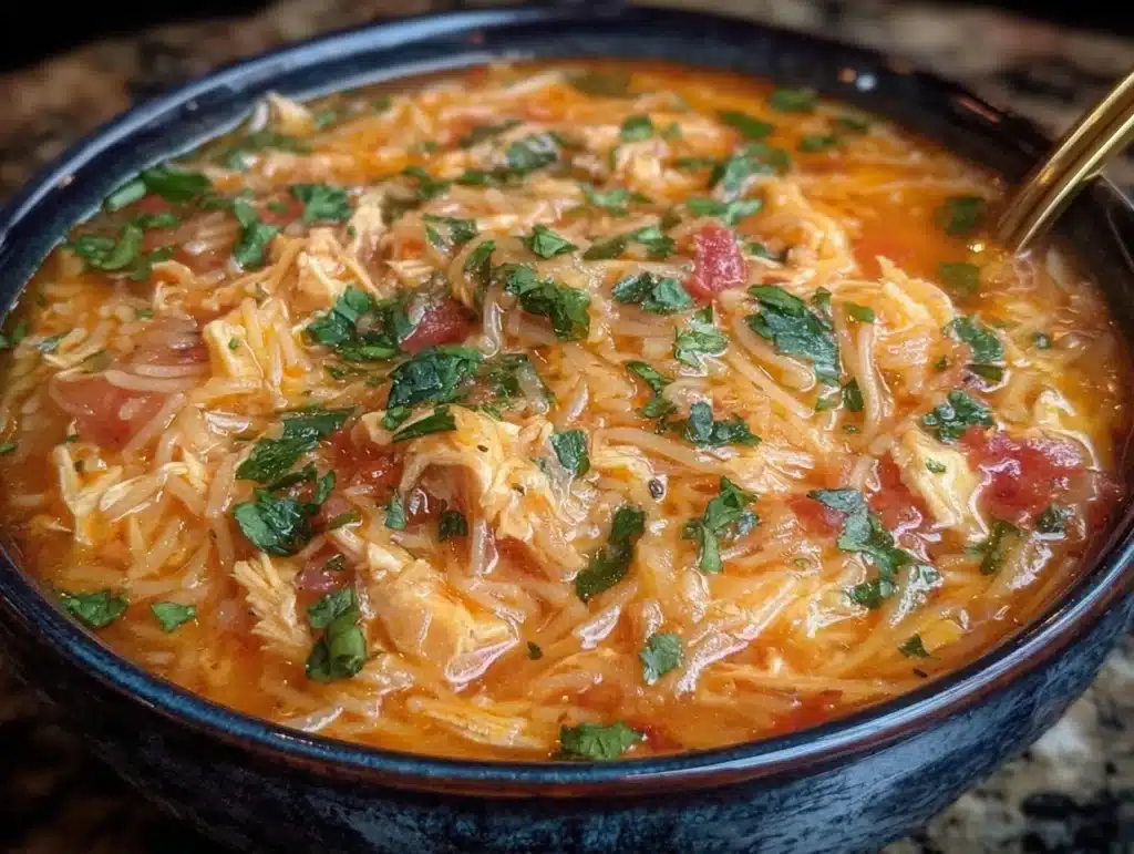 Mexican Chicken Noodle Soup - featured image