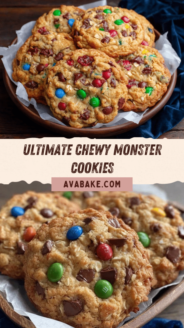 Monster Cookies for Christmas recipe