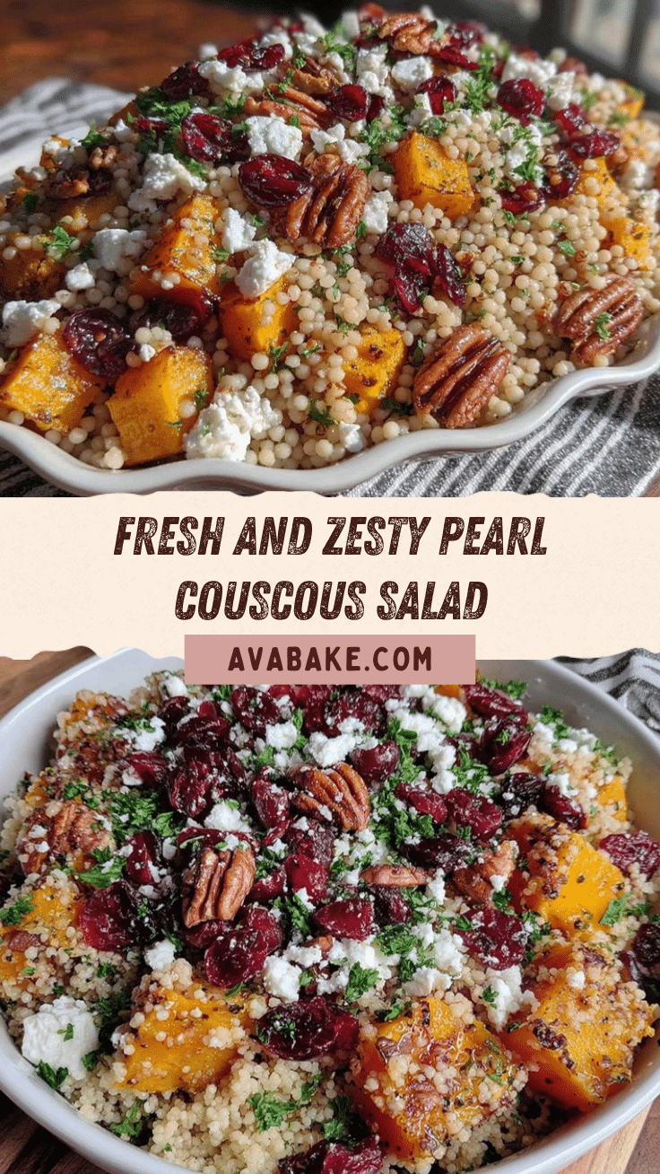 pearl couscous salad recipe