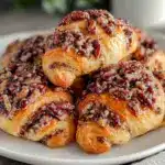 pecan pie crescent rolls - featured image