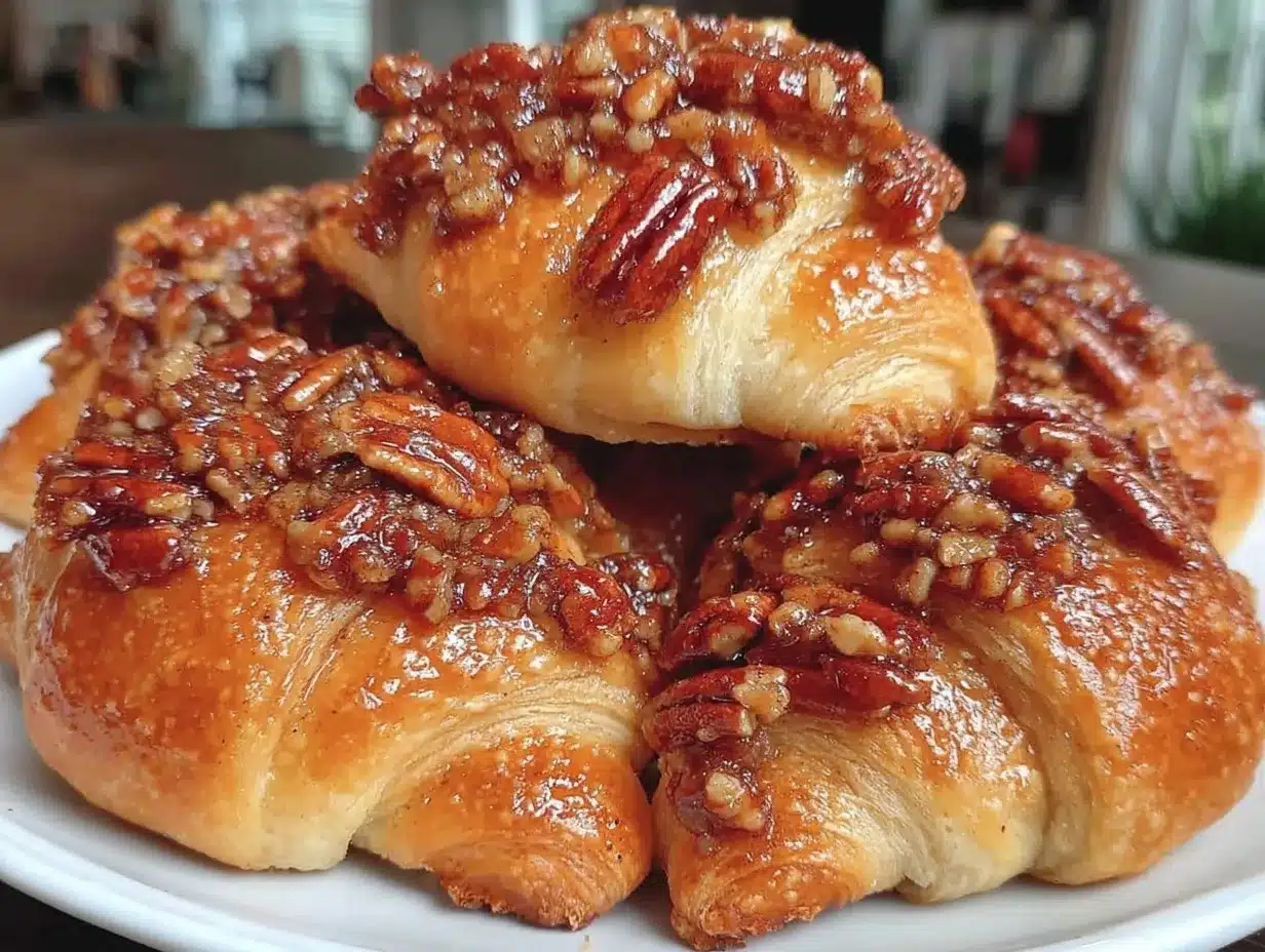 pecan pie crescent rolls preparation steps