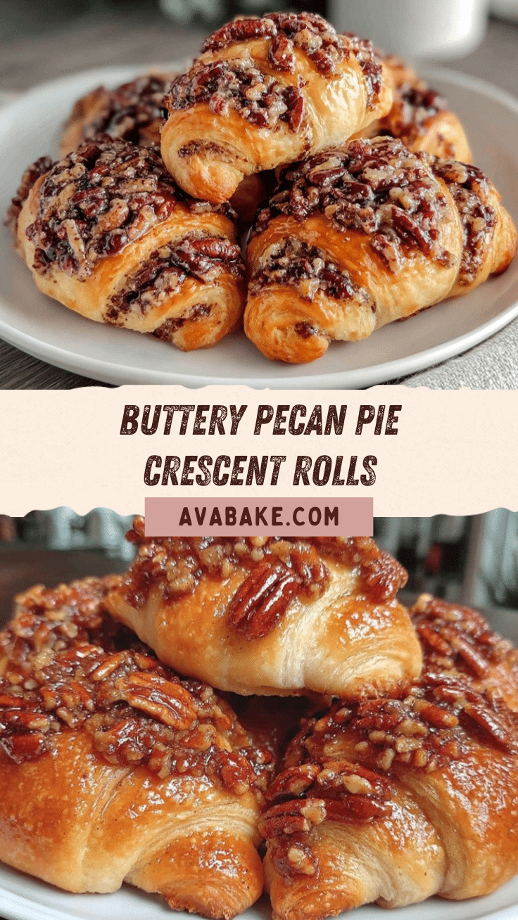 pecan pie crescent rolls recipe