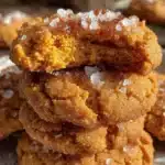 pumpkin cinnamon crumble cookies - featured image