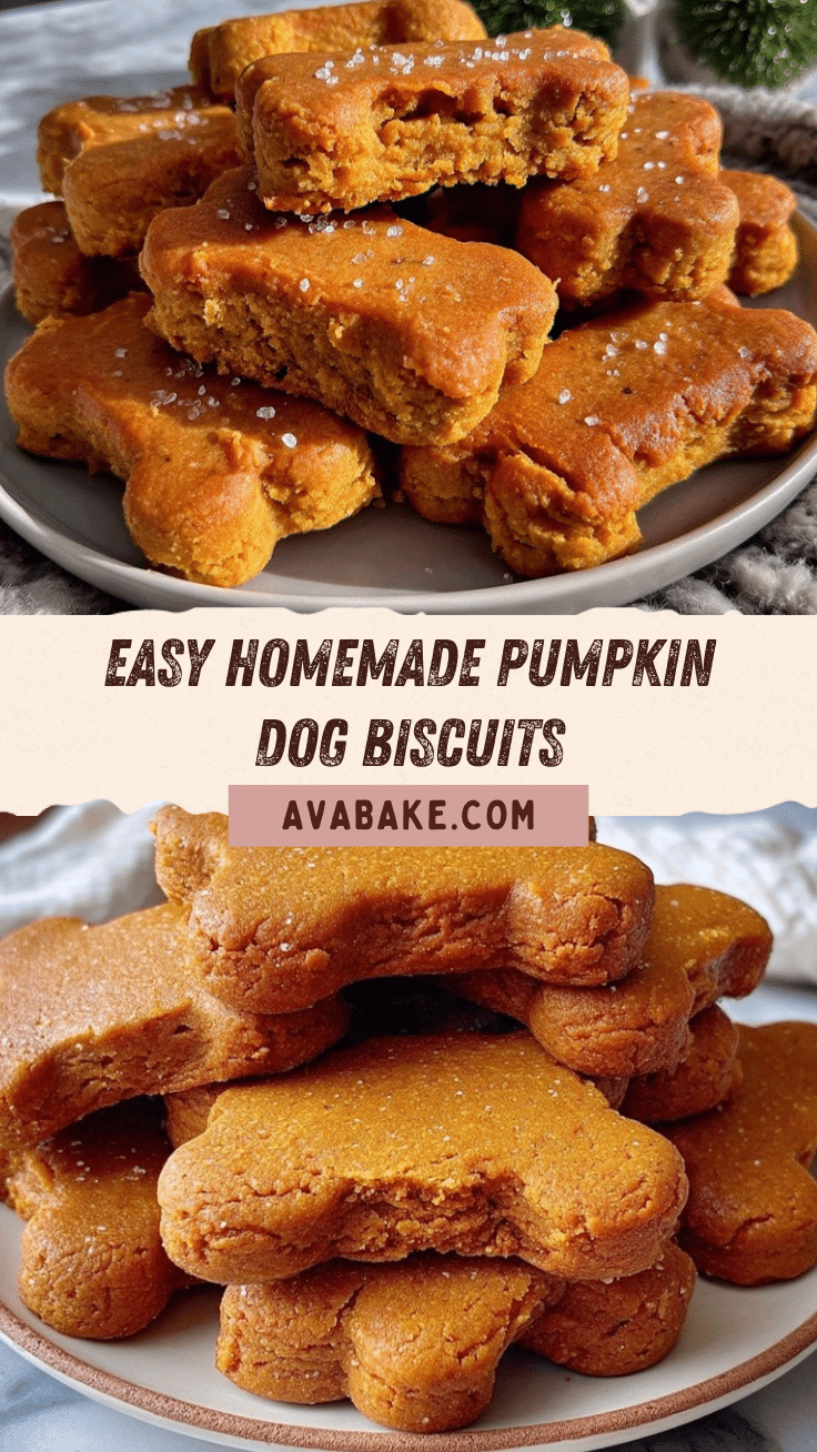 pumpkin dog biscuits recipe
