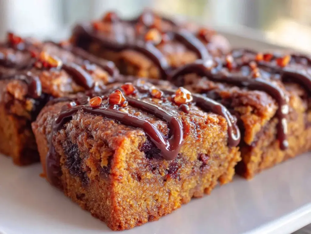 pumpkin flaxseed breakfast bars - featured image