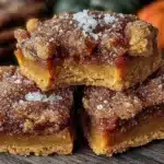 pumpkin spice cookie bars - featured image