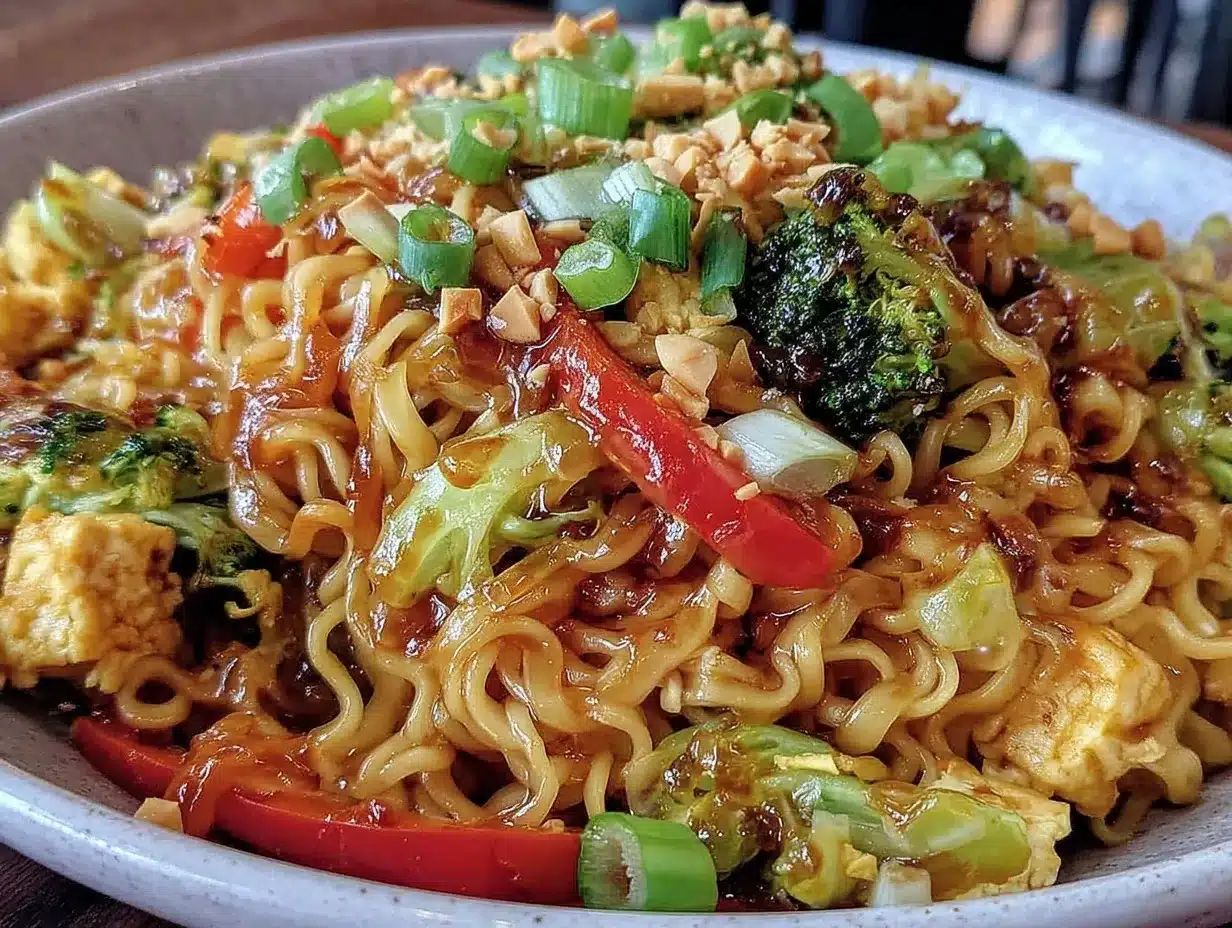 ramen noodle stir fry preparation steps