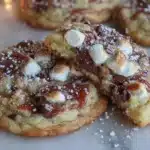 rocky road cookies - featured image