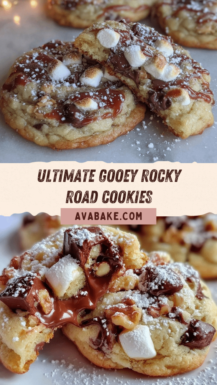 rocky road cookies recipe