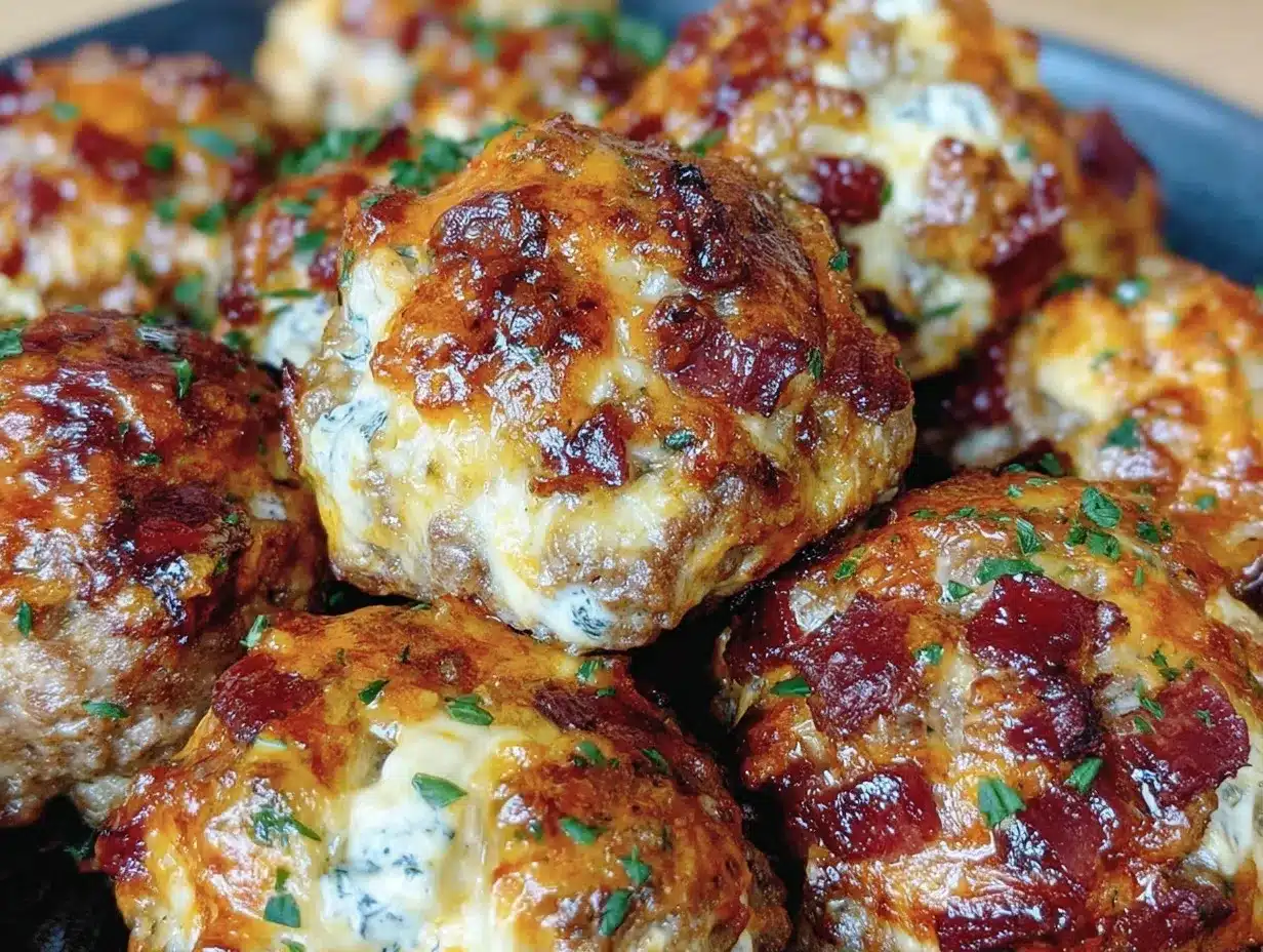 Rotel cream cheese sausage balls preparation steps