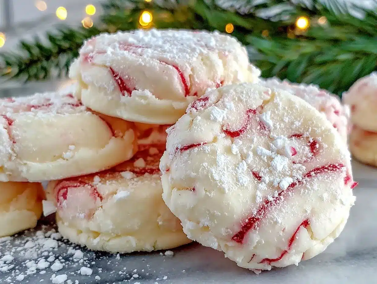 soft Christmas peppermints preparation steps