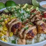 Southwest Chicken Burrito Bowls - featured image
